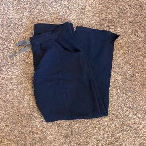 Figs scrub bottoms navy blue